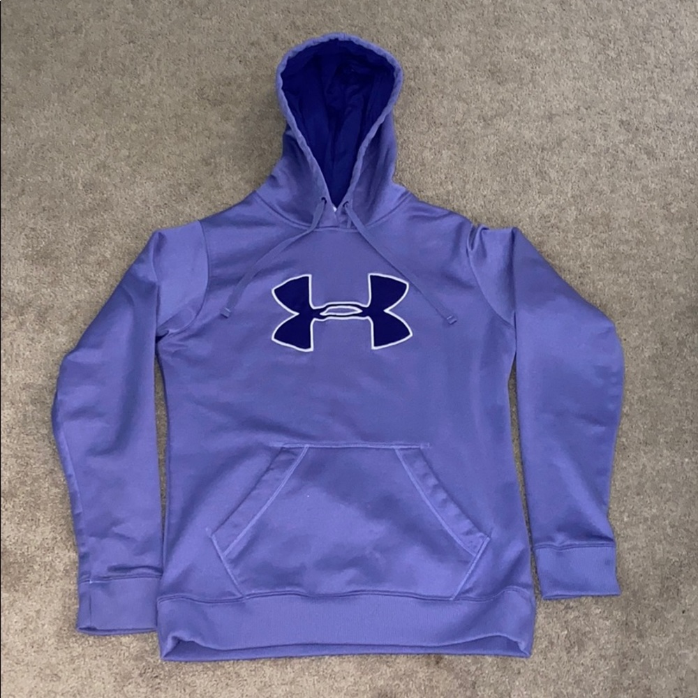 Under Armour Sweatshirt in Purple